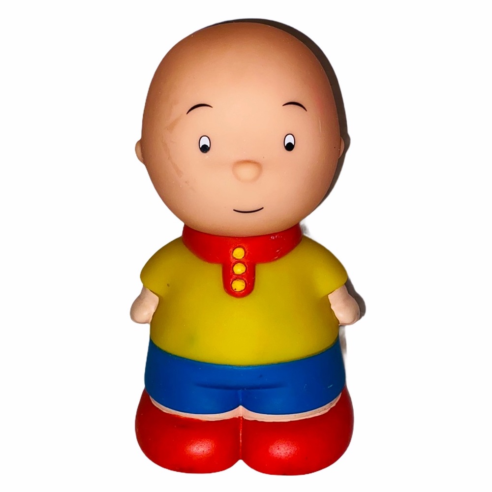 Famosa 2008 6.5” Caillou Rubber Water Toy